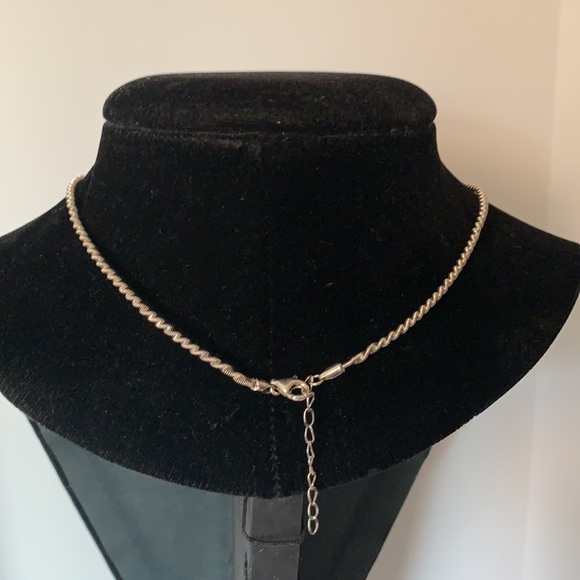 925 Sterling Silver Italian  Chain Necklace. - Picture 5 of 6